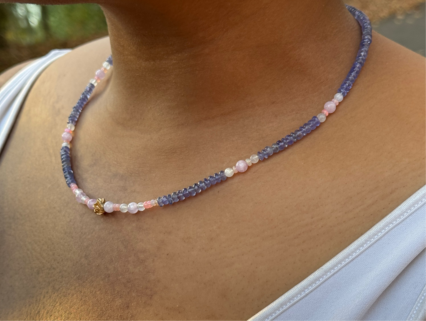 Tanzanite + Opal + Kunzite + Moonstone