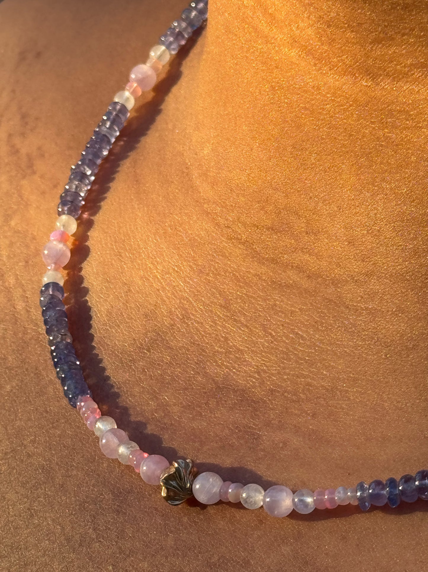 Tanzanite + Opal + Kunzite + Moonstone