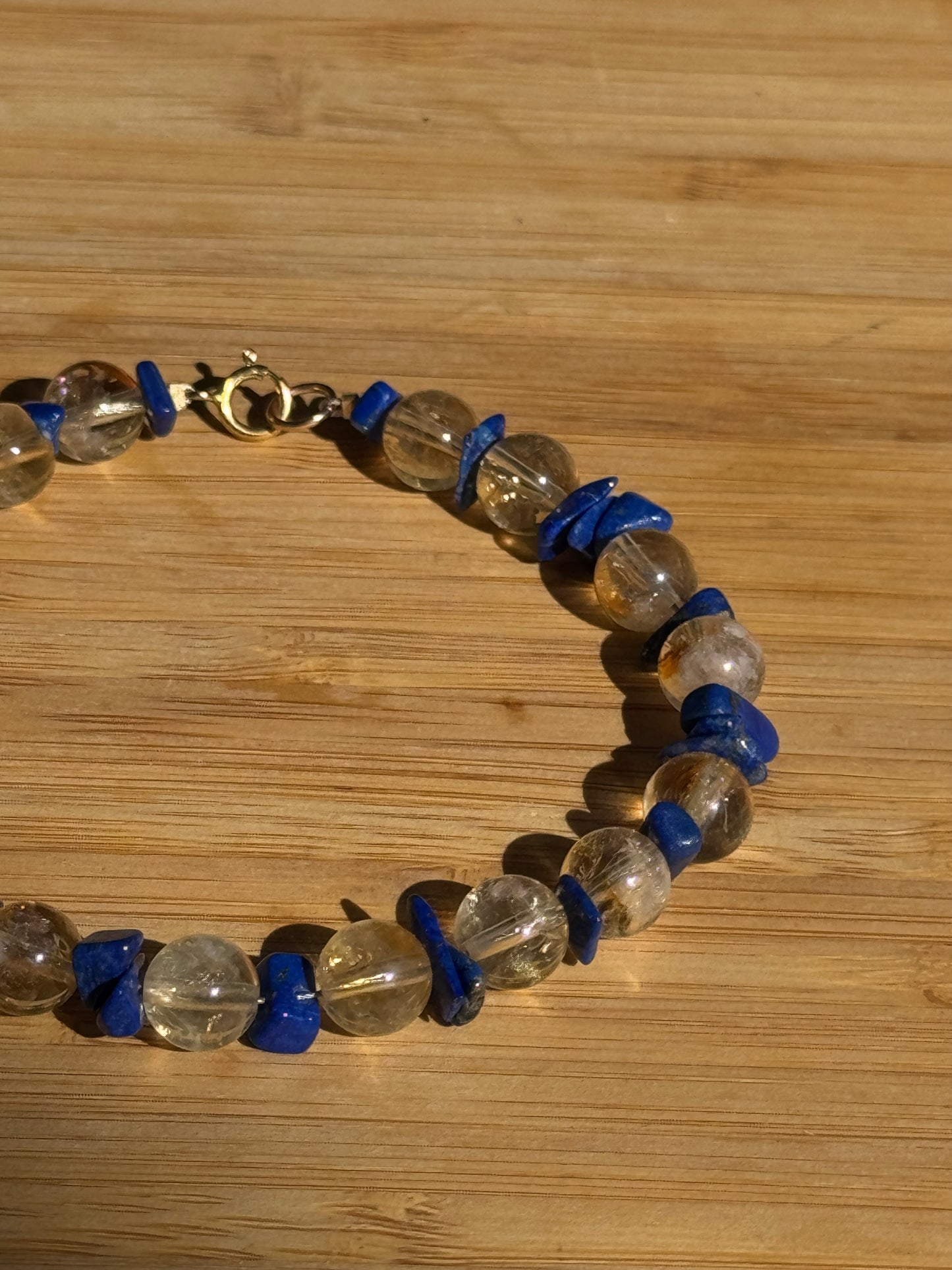 Lapis Lazuli + Citrine